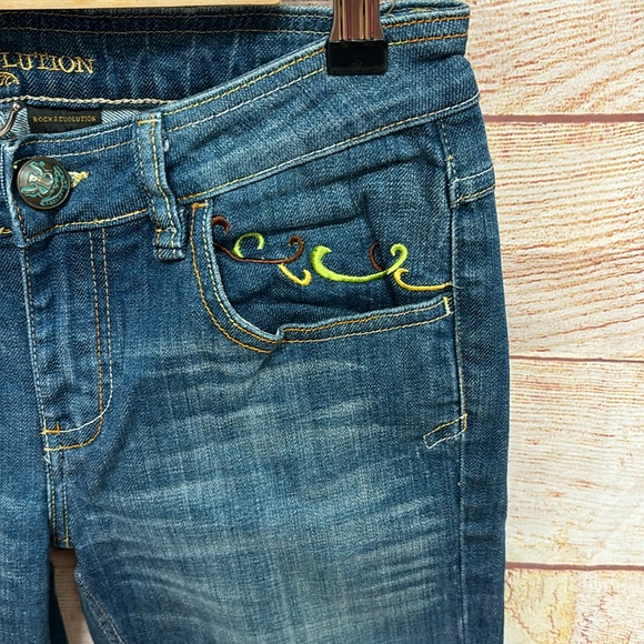 Women’s Rock Revolution jeans size 27 - Picture 3 of 9